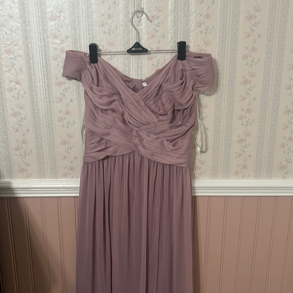 DAVIDS BRIDAL LONG BRIDESMAID DRESS